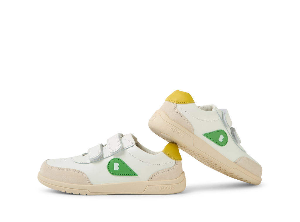 I Walk Champ Chalk-White-Retro Green